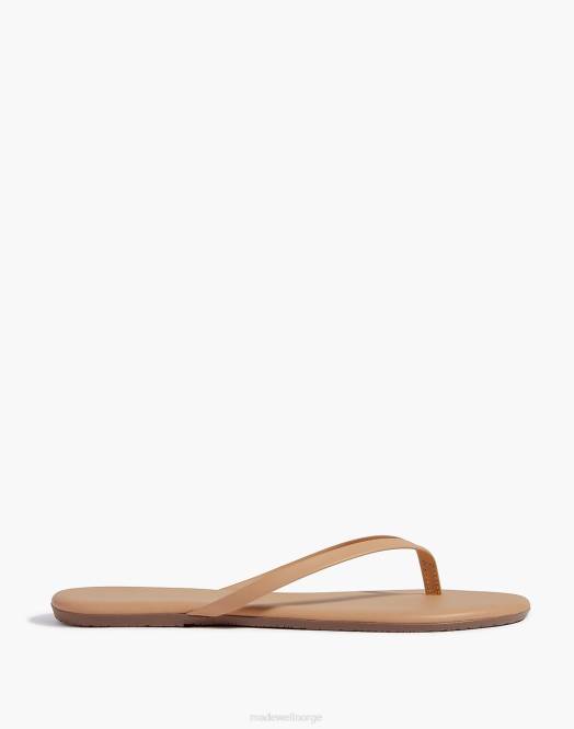 Madewell fottøy naturlig kvinner tkees nudes skinnsandaler 260F2726