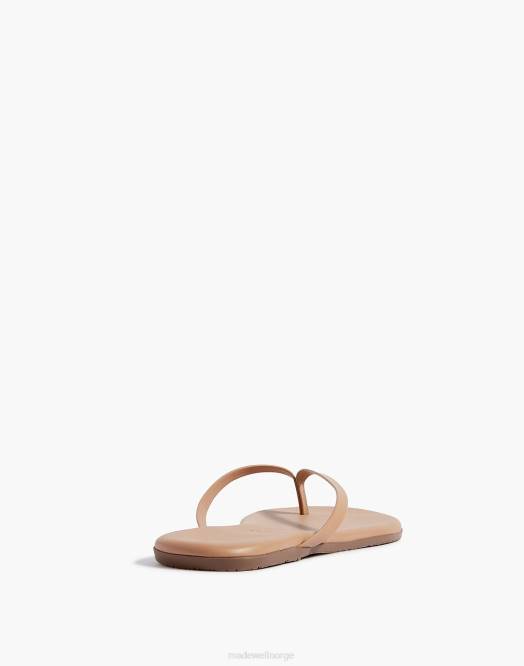 Madewell fottøy naturlig kvinner tkees nudes skinnsandaler 260F2726