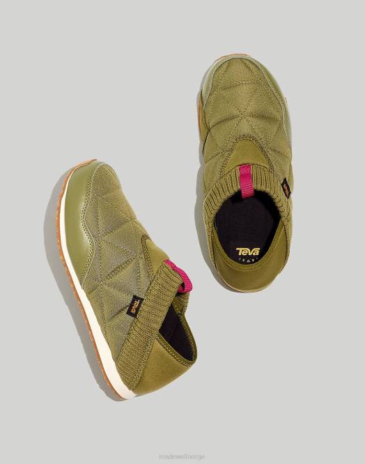 Madewell fottøy oliven kvinner teva resirkulert nylon reember sko 260F2769
