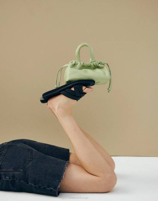 Madewell fottøy ørken kamel kvinner leeandra glidesandalen 260F2757