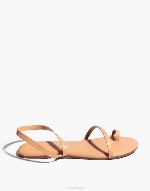 Madewell fottøy sepia kvinner tkees mia napa skinnsandaler 260F1151