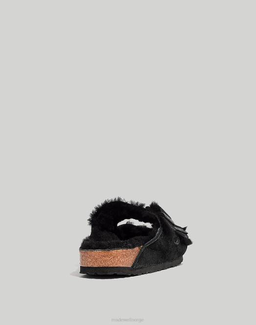 Madewell fottøy steinmynt semsket skinn/klipping kvinner birkenstock semsket arizona sandaler 260F1275