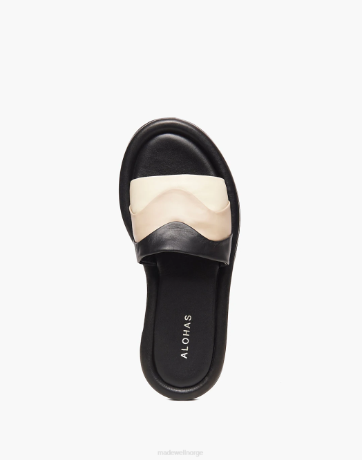 Madewell fottøy svart kvinner alohas malibu sandal 260F1212