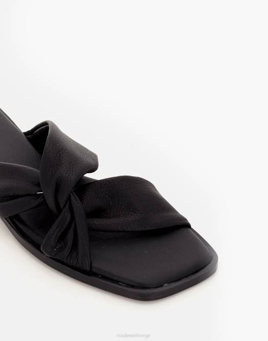 Madewell fottøy svart kvinner alohas nomade sandaler 260F1134