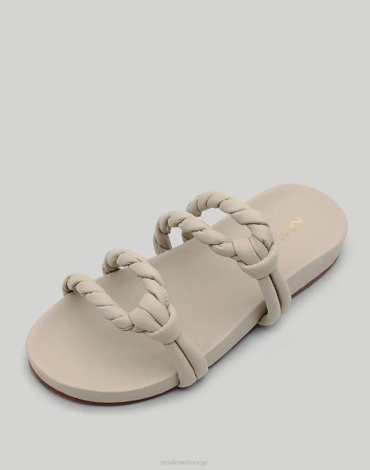 Madewell fottøy svart kvinner kaanas cahuita vridd bassengsklie 260F1713