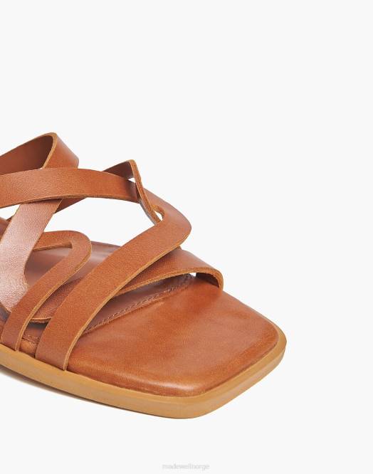 Madewell fottøy tan kvinner alohas pad sandal 260F1205