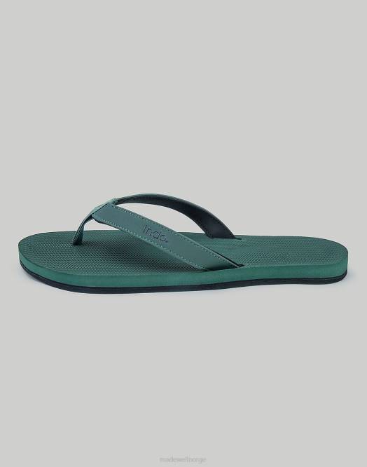 Madewell fottøy tan kvinner flip flop-sandaler med innersåle 260F1613