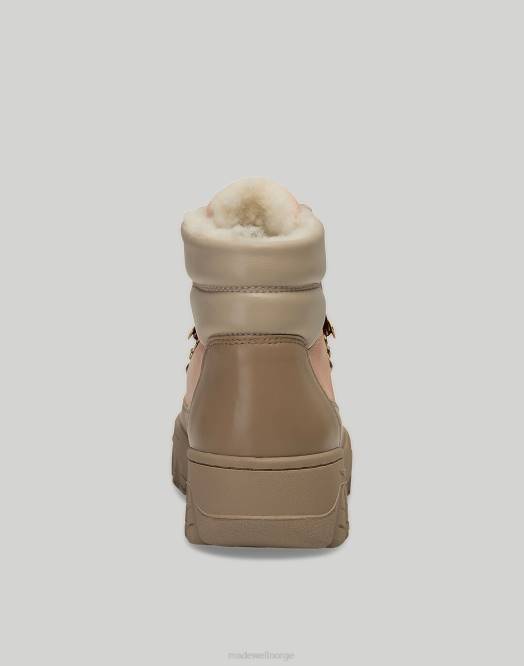 Madewell fottøy ballerina kvinner woden iris track skinn semsket skinn 260F2409