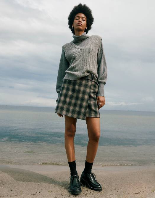 Madewell fottøy ekte svart kvinner hempstead ørkenstøvelen 260F2619