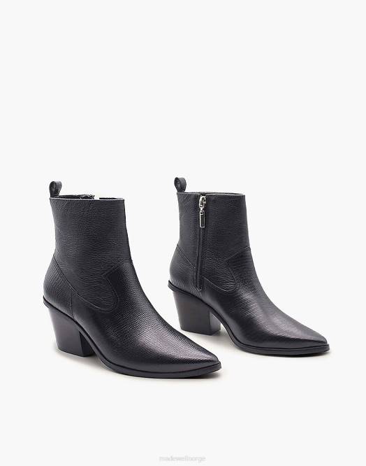 Madewell fottøy elfenben hvit kvinner kaanas hague cowboy bootie 260F1706