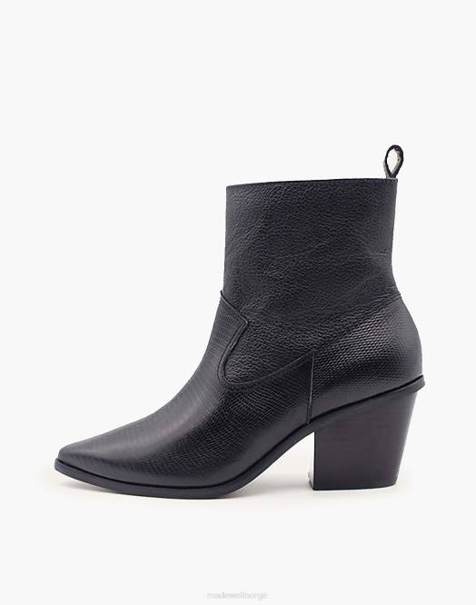 Madewell fottøy elfenben hvit kvinner kaanas hague cowboy bootie 260F1706