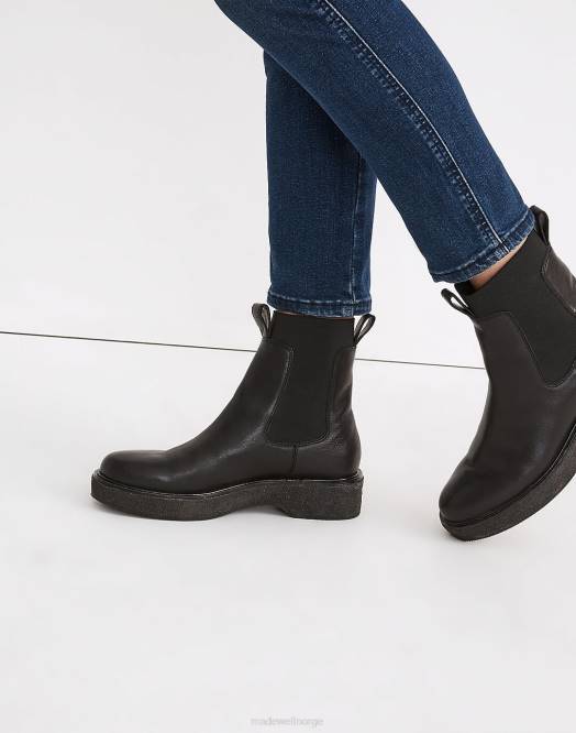 Madewell fottøy engelsk sal kvinner camryn chelsea støvelen i skinn 260F2588