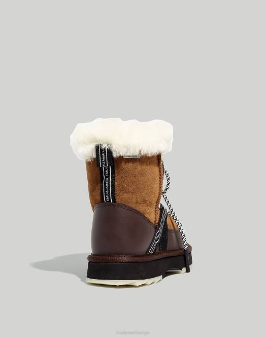 Madewell fottøy kastanje kvinner emu australia shearling uskarpe støvler 260F2591