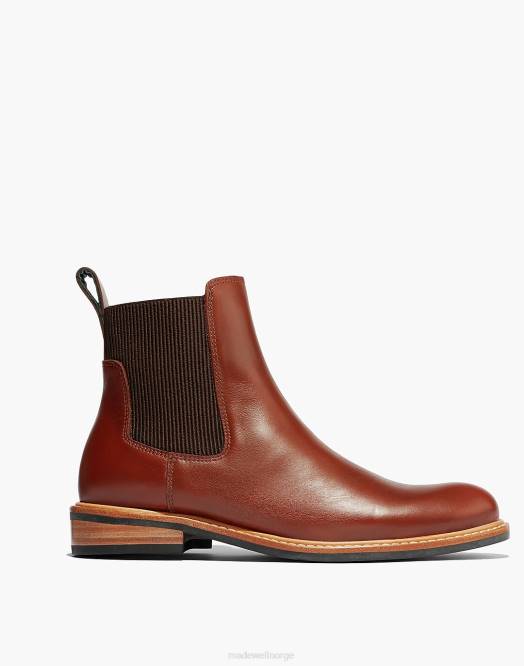 Madewell fottøy konjakk kvinner nisolo carmen chelsea støvel 260F2037