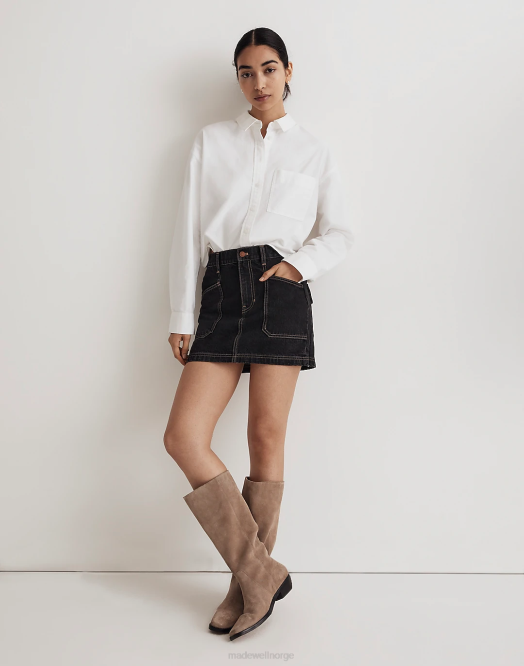 Madewell fottøy lønnefrø kvinner antoine høy støvel med forlenget legg 260F2646