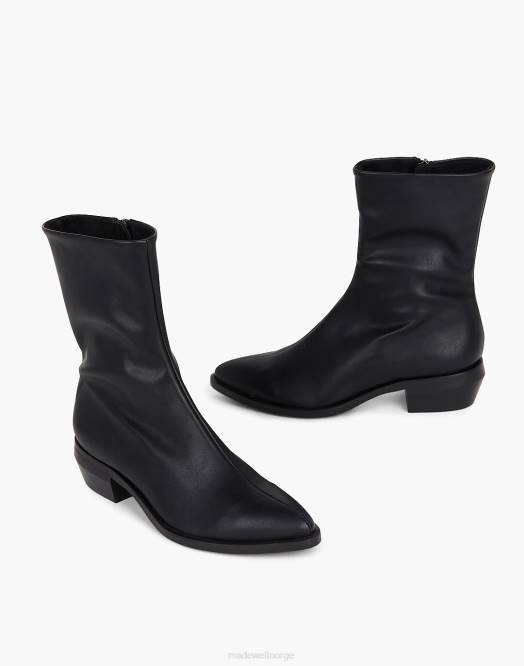 Madewell fottøy svart kvinner med hensikt blank maison høy støvel 260F1656