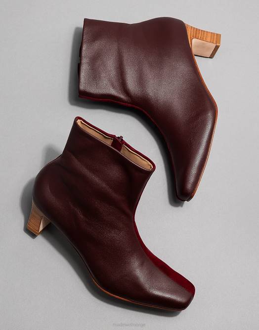 Madewell fottøy vin multi kvinner huma blanco bolena støvel 260F1586