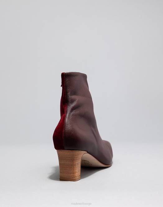 Madewell fottøy vin multi kvinner huma blanco bolena støvel 260F1586
