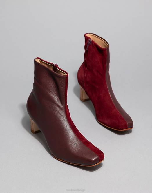 Madewell fottøy vin multi kvinner huma blanco bolena støvel 260F1586