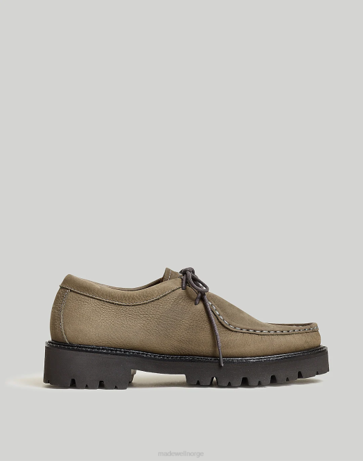 Madewell fottøy kull kvinner g.h.bass wallace moc semsket skinn 260F1429