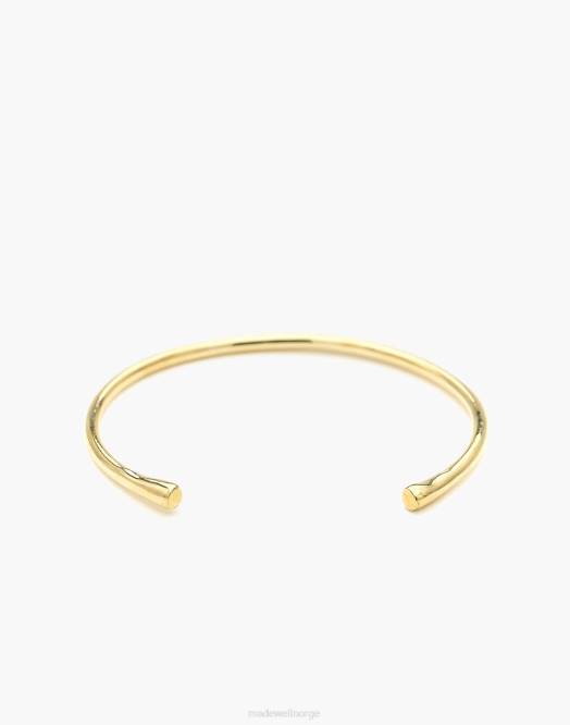 Madewell smykker gull kvinner odette new york pointe cuff armbånd 260F2083