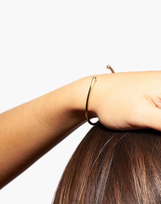 Madewell smykker gull kvinner odette new york pointe cuff armbånd 260F2083