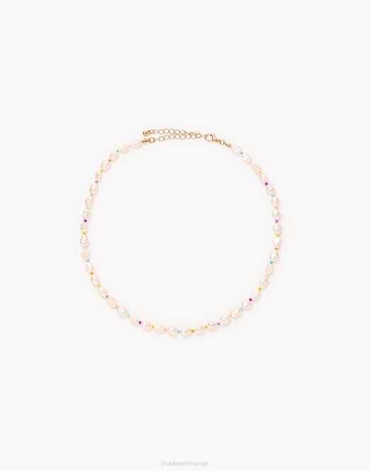 Madewell smykker gull kvinner petit moments regnbueperle 260F2099