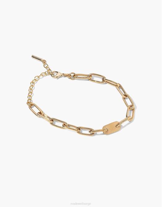 Madewell smykker gull kvinner soko ellipse armbånd 260F2272