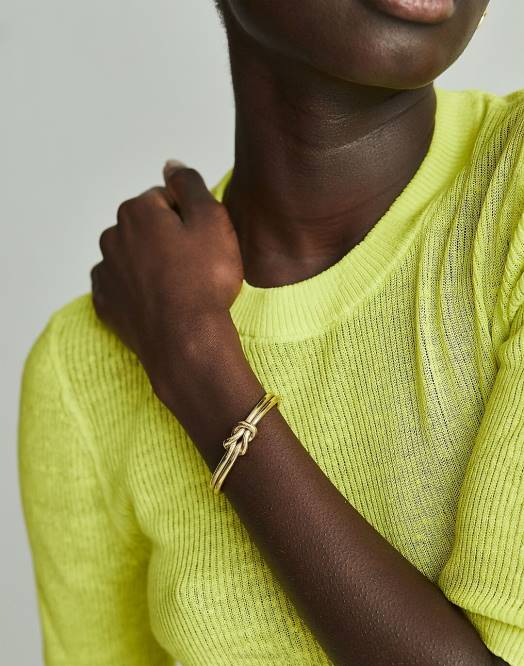 Madewell smykker gull kvinner soko sayo mansjettarmbånd 260F2276