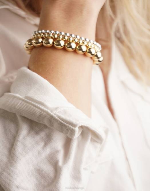 Madewell smykker sølv kvinner charlotte cauwe studio perle armbånd 5mm 260F1386