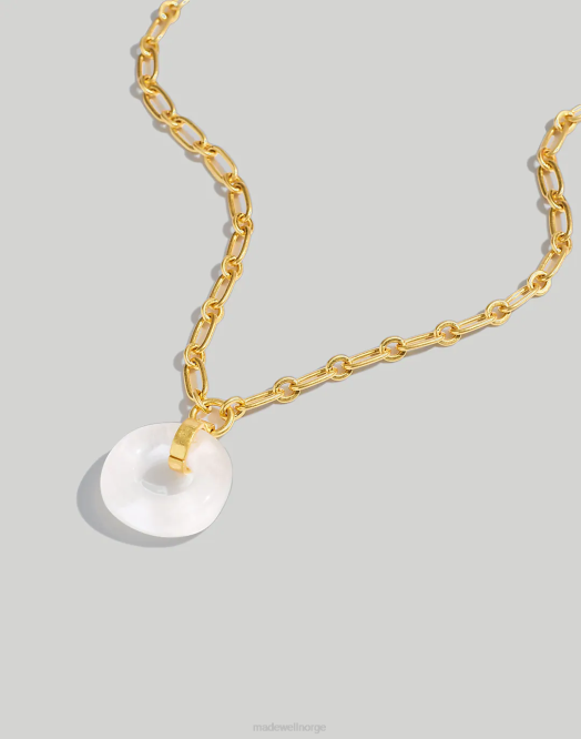 Madewell smykker bergkrystall kvinner resin statement kjede 260F957
