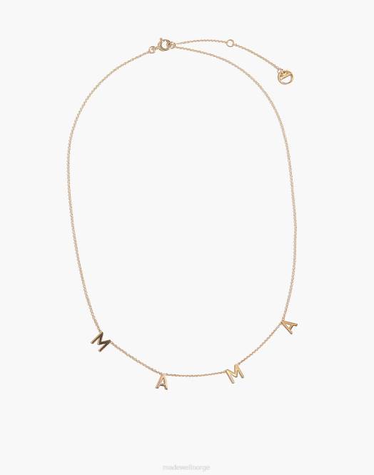 Madewell smykker gull kvinner bychari fine mama-kjede 260F1363