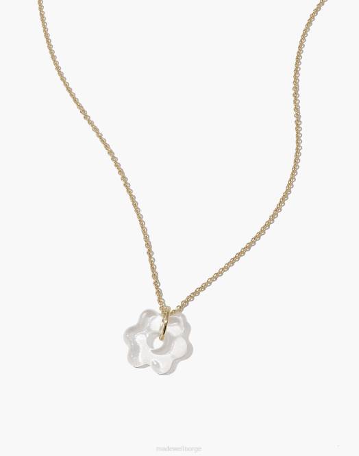 Madewell smykker gull kvinner cled avens sjarm halskjede 260F1816