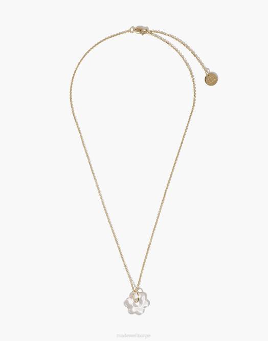 Madewell smykker gull kvinner cled avens sjarm halskjede 260F1816