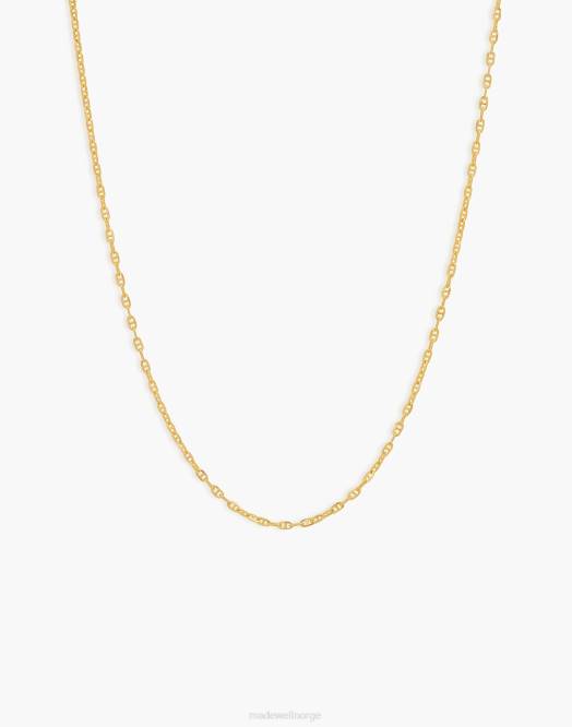 Madewell smykker gull kvinner kinn mariner kjede kjede 260F1735