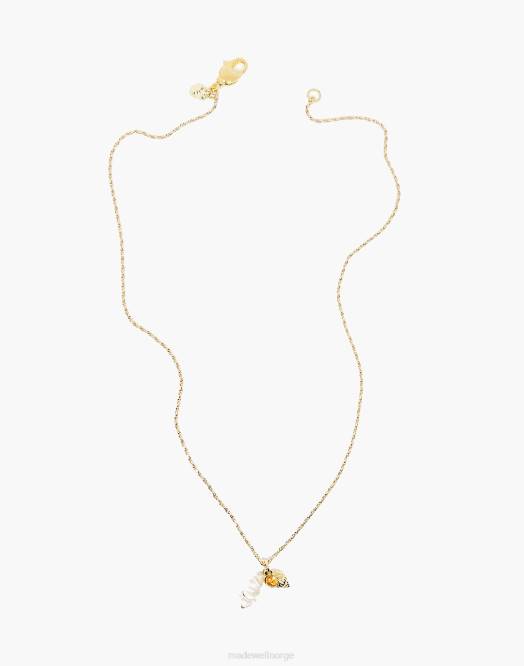 Madewell smykker gull kvinner miju cove kjede 260F1915
