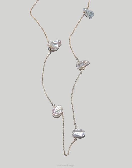 Madewell smykker gull kvinner muns marea perlekjede 260F1942