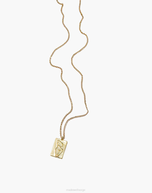 Madewell smykker gull kvinner muns mujer halskjede 260F1966