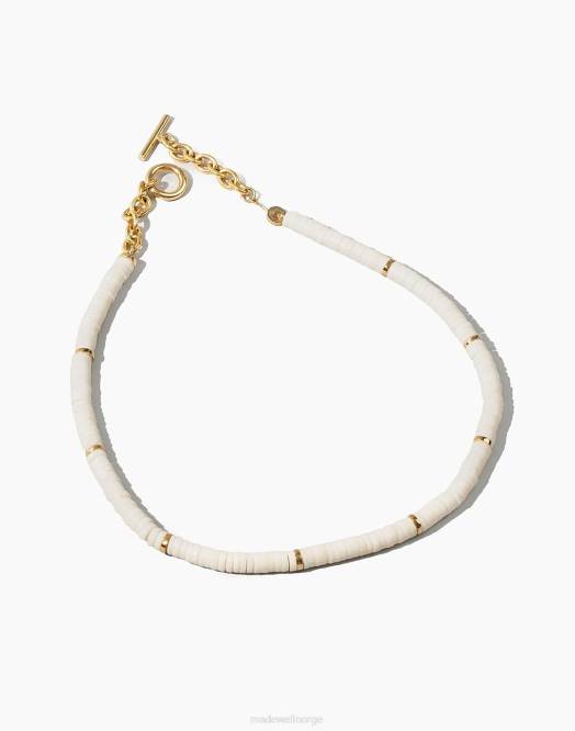 Madewell smykker hvit kvinner soko karamu krage halskjede 260F2263