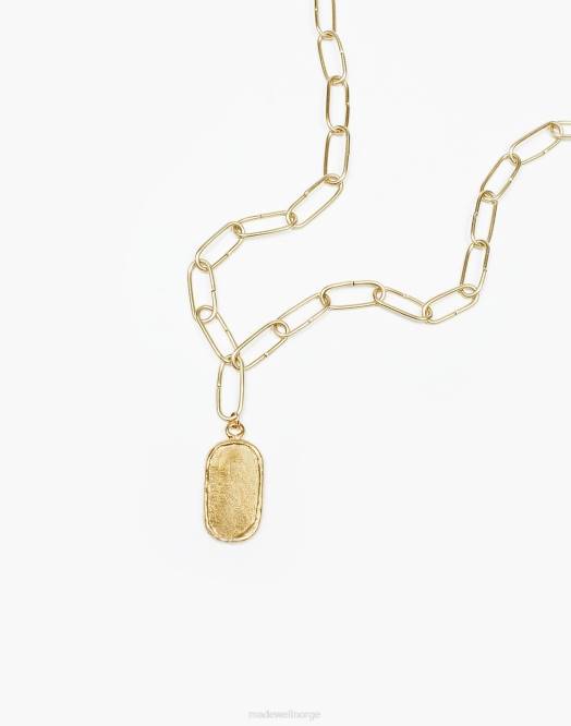 Madewell smykker messing kvinner mahnal maraya talisman halskjede 260F1863