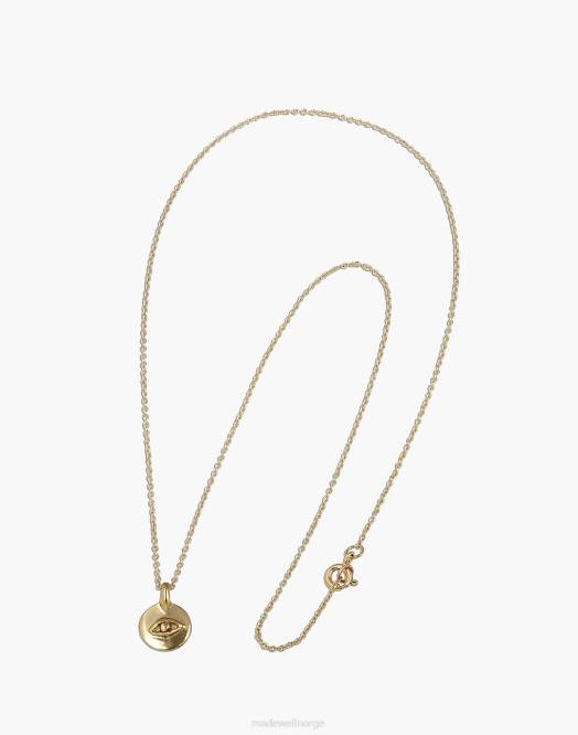 Madewell smykker messing kvinner marisa mason virginia øyekjede 260F1884