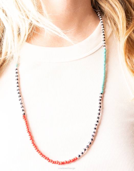 Madewell smykker multi kvinner charlotte cauwe studio beadie halskjede 260F1404