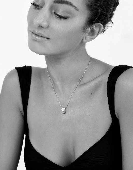 Madewell smykker sølv kvinner la fanette jasmin ii halskjede 260F1777