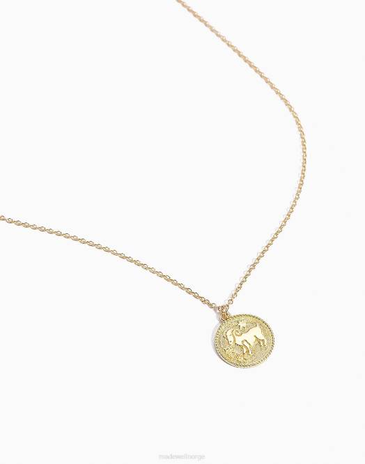 Madewell tilbehør gull kvinner katie dean smykker aries zodiac kjede 260F1494