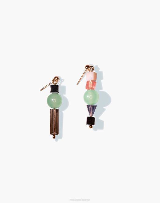 Madewell smykker gull kvinner år 901 totem øredobber 260F2443