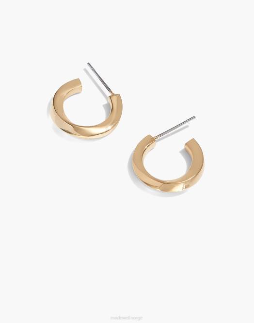 Madewell smykker gull kvinner soko imara mini hoop øredobber 260F2278