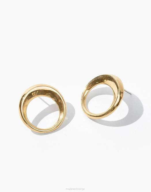 Madewell smykker gull kvinner soko kaya åpne øredobber 260F2258