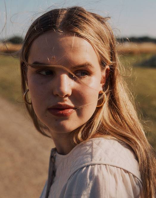 Madewell smykker lys sølv okse kvinner tykke ringøredobber 260F864