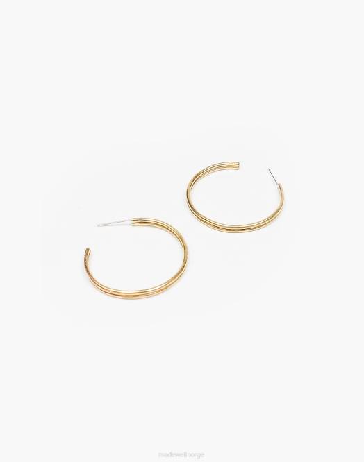 Madewell smykker messing kvinner Mahnal wahada minor øredobber 260F1856