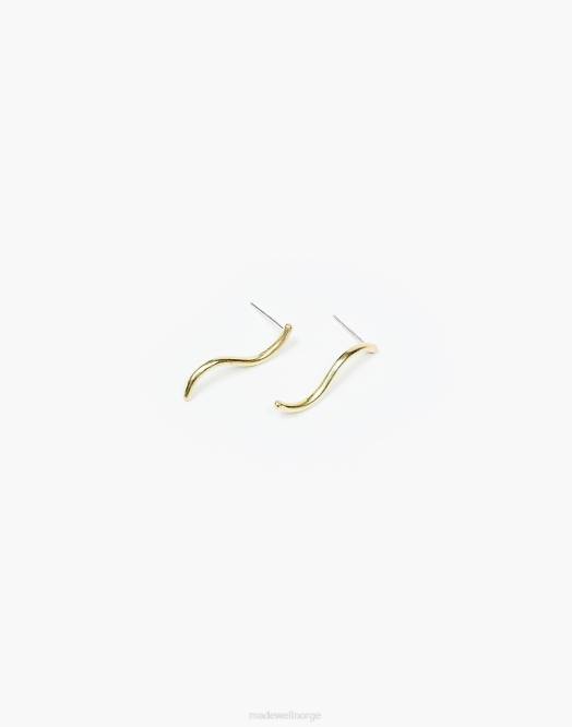 Madewell smykker messing kvinner mahnal ola øredobber 260F1857